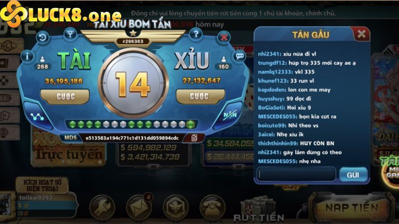 M88 game tài xỉu siêu đỉnh