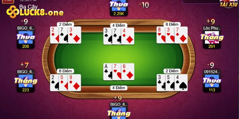 Game bài trực tuyến Phỏm sử dụng bộ bài Tây 52 lá