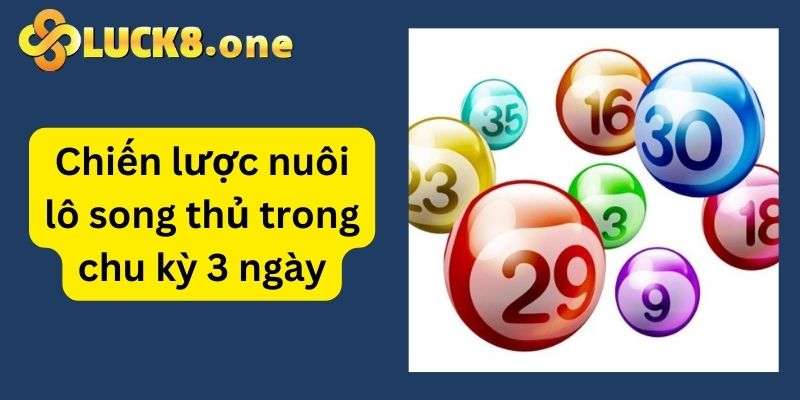 Tuân thủ chu kỳ 3 ngày để nuôi lô song thủ